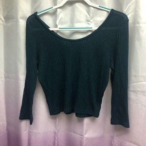 Crop top sweater